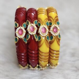 Bur bangles kada whith print