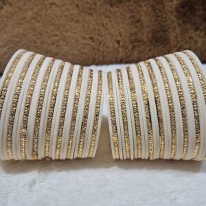 सफेद कलर बुर डालू चुडा B1