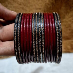 लाल- हरा चूडी सेट N19