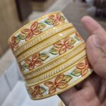 बूर डालू चूड़ा गोल्डन-वाइट रंग में C5